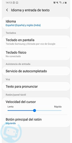 ¿Cómo cambiar el idioma en mi teléfono Android?