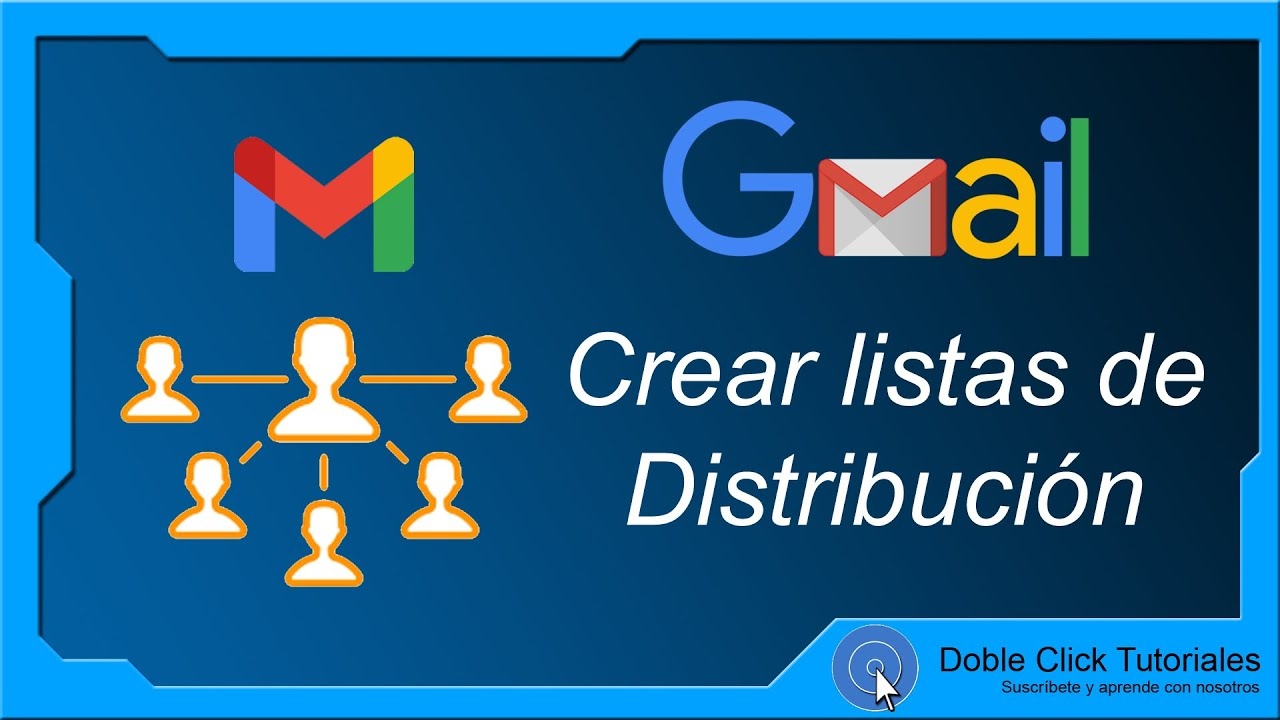 ¿Cómo crear una lista de contactos en Gmail?