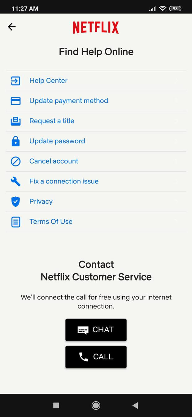 ¿Cómo puedo ponerme en contacto con el servicio de atención al cliente de Netflix?